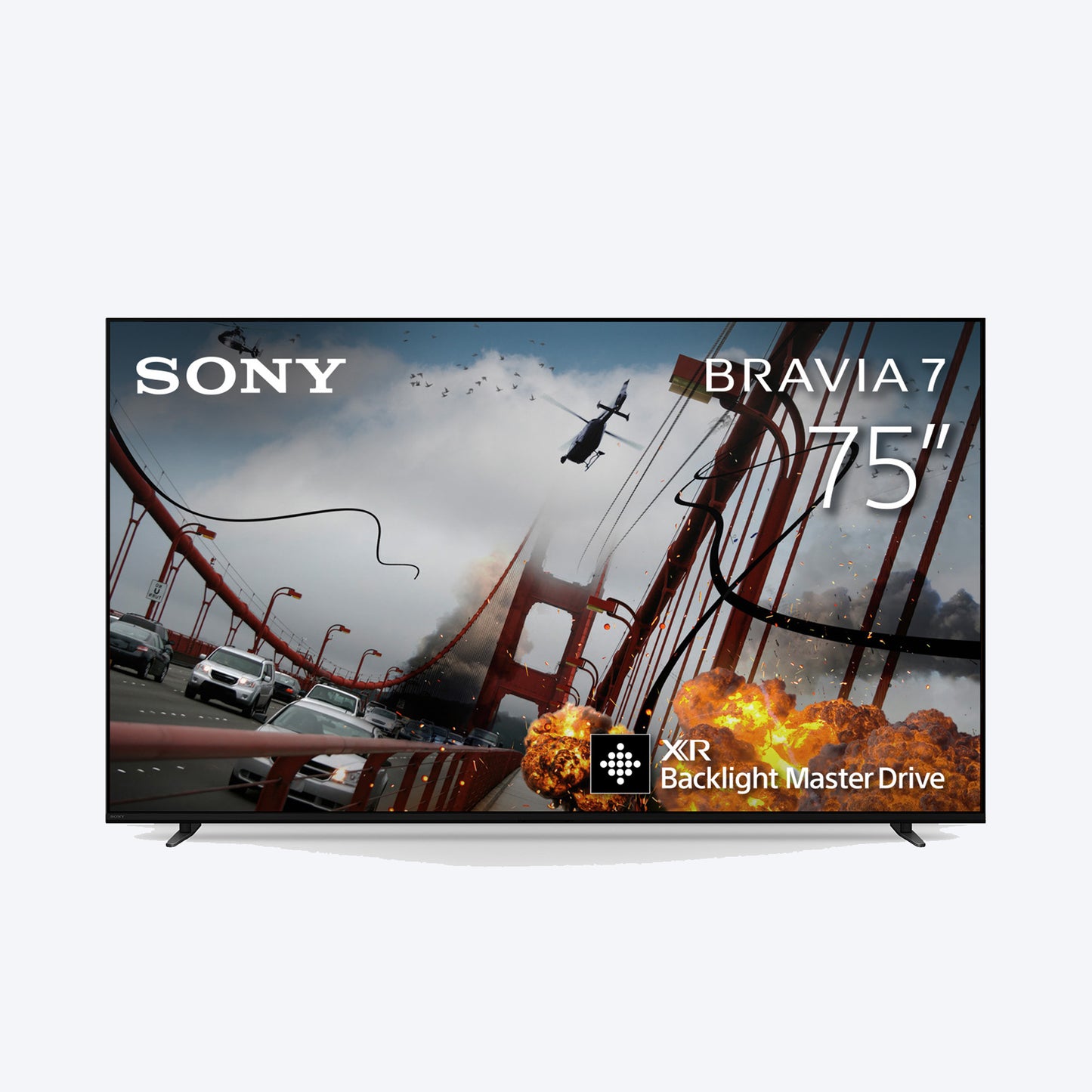 Sony | BRAVIA 7| 75 Inch |XR BACKLIGHT MASTER DRIVE TV | Perfectly balanced for movies, PS5 gaming & sports|4K HDR Smart TV (Google TV) | 2024 Model