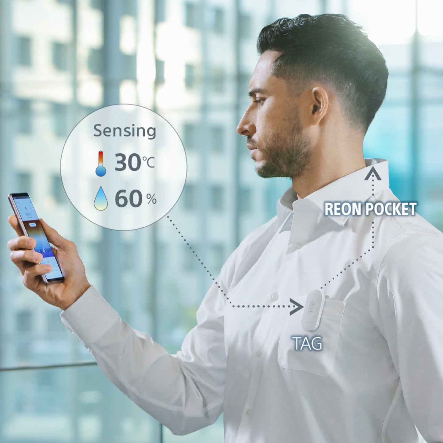 REON Pocket Pro Wearable Smart Thermal Device