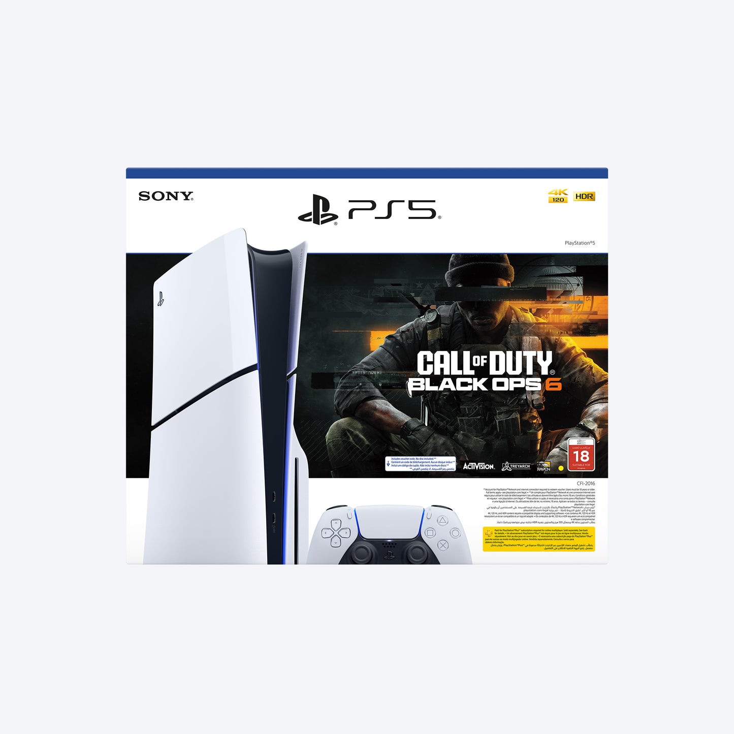 PlayStation®5 Console Disc Edition + Call of Duty®: Black Ops 6 Bundle (model group - slim)