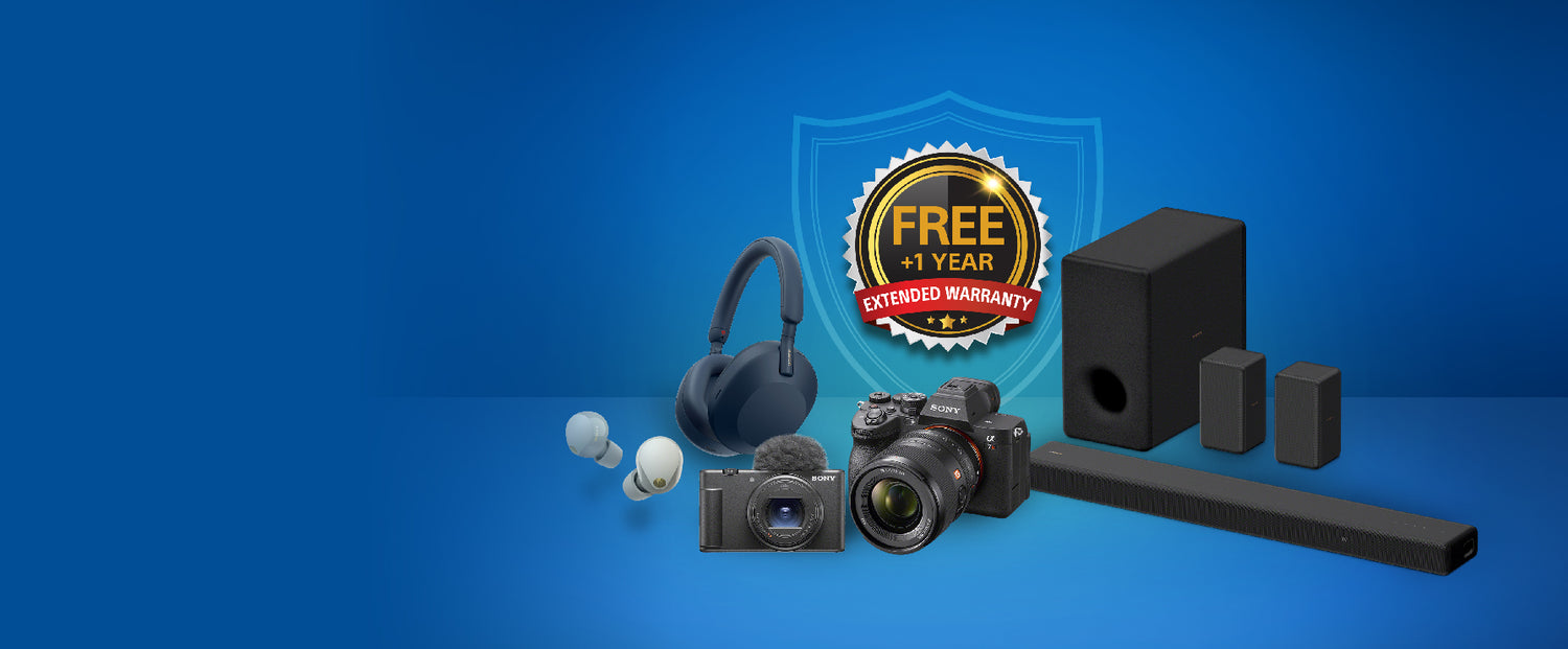 Sony 1 Year Free Extended Warranty
