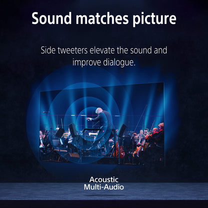 سوني | BRAVIA 5 | ‏XR Processor | ‏Mini LED | ‏4K بوضوح عالٍ فائق | نطاق ديناميكي عالٍ (HDR) | تلفزيون ذكي (Google TV)