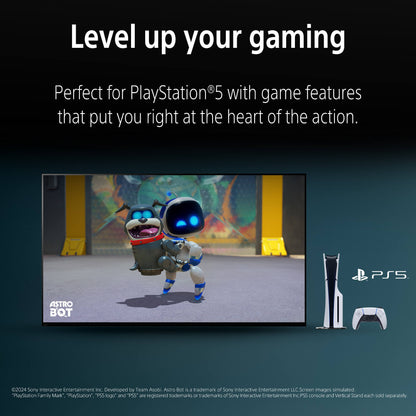 سوني | BRAVIA 5 | ‏XR Processor | ‏Mini LED | ‏4K بوضوح عالٍ فائق | نطاق ديناميكي عالٍ (HDR) | تلفزيون ذكي (Google TV)