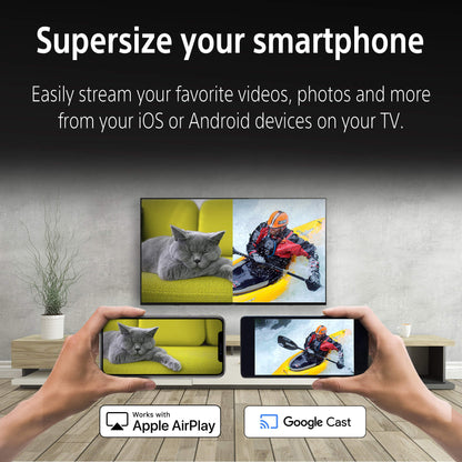 سوني | BRAVIA 5 | ‏98 بوصة | ‏XR Processor | ‏Mini LED | ‏4K بوضوح عالٍ فائق | نطاق ديناميكي عالٍ (HDR) | تلفزيون ذكي (Google TV)