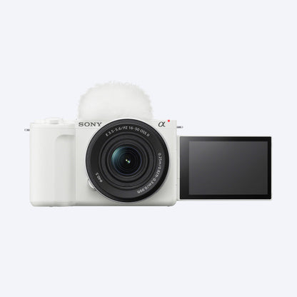 Sony Alpha ZV-E10 II APS-C Interchangeable-Lens Vlog Camera White