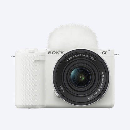 Sony Alpha ZV-E10 II APS-C Interchangeable-Lens Vlog Camera White