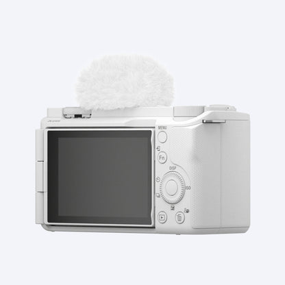 Sony Alpha ZV-E10 II APS-C Interchangeable-Lens Vlog Camera White