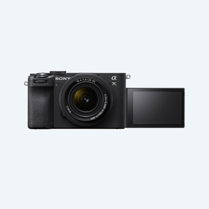 Sony Alpha 7CII ILCE-7CM2 | Versatile Compact Full-frame Camera + SEL-50F25G + SF-E64A Bundle