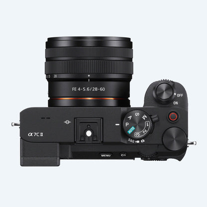 Sony Alpha 7CII ILCE-7CM2 | Versatile Compact Full-frame Camera + SEL-50F25G + SF-E64A Bundle