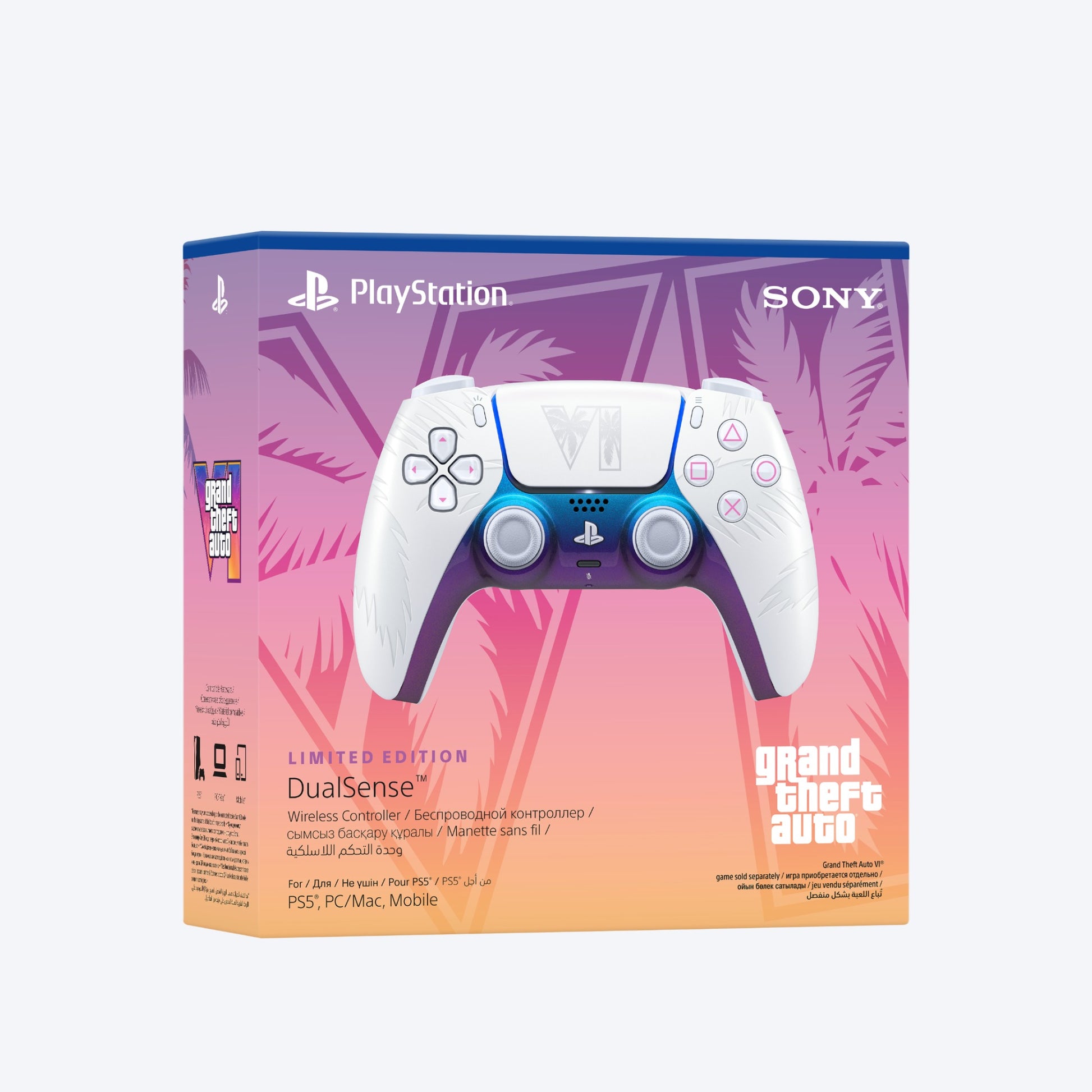 Sony PlayStation 5 Grand Theft Auto VI - GTA Limited-Edition DualSense® Wireless Controllers
