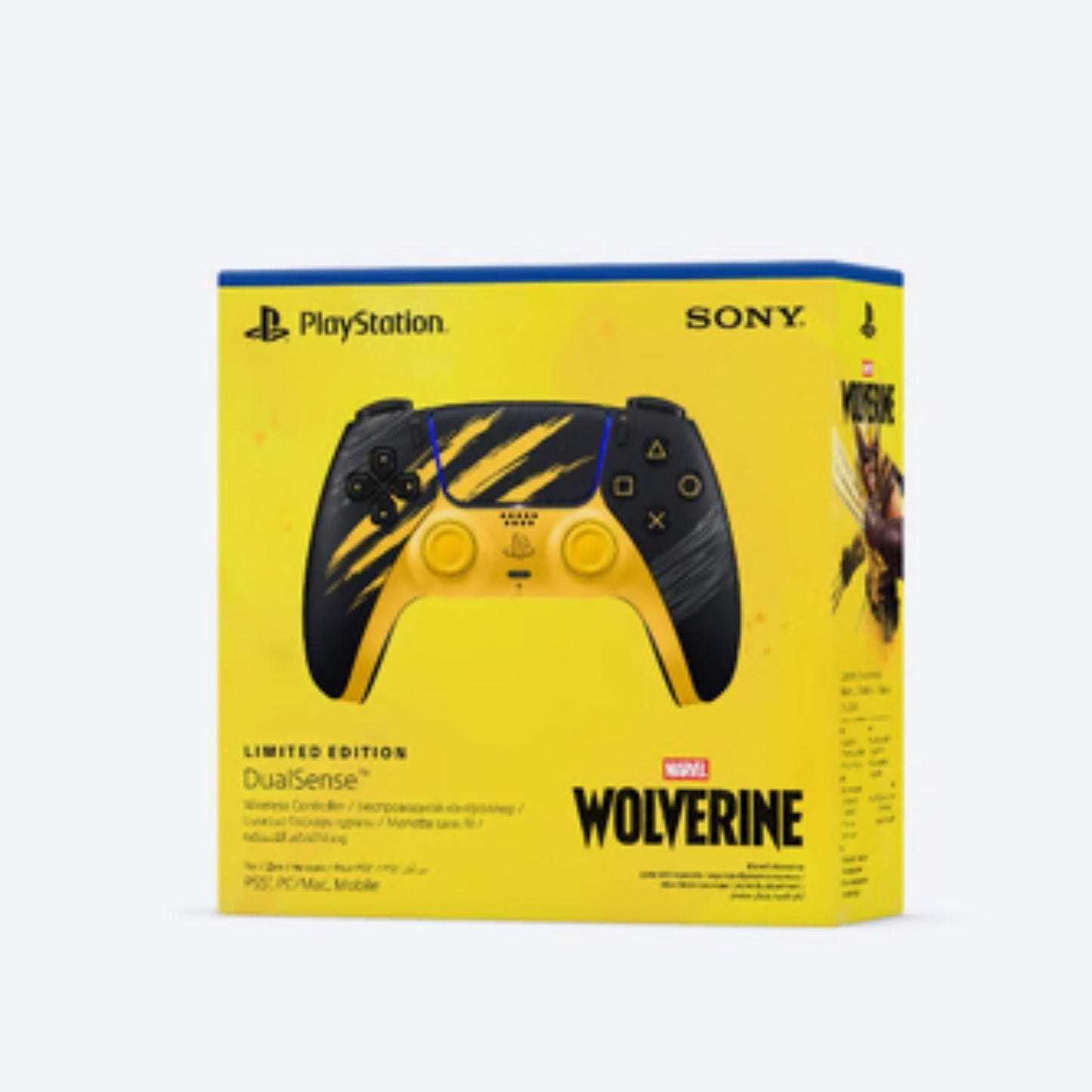  DualSense® Wireless Controller – Marvel’s Wolverine Battle Yellow Limited Edition