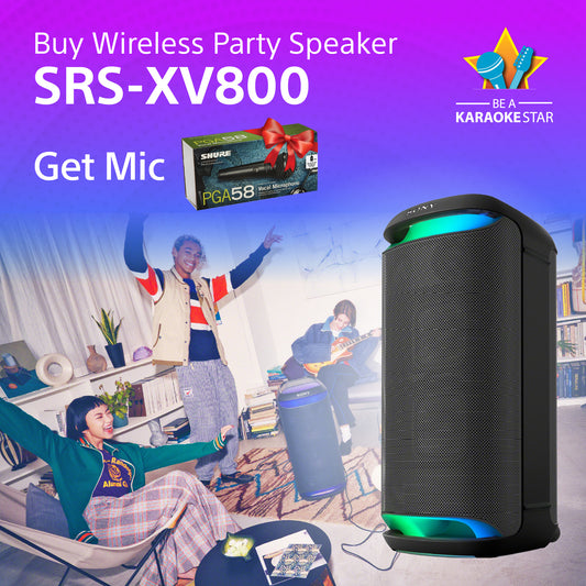 Sony SRS-XV800 X-Series Wireless Party Speaker