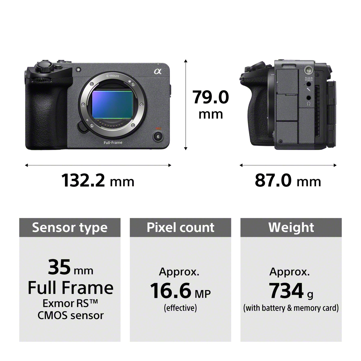 Sony Cinema Line FX5 | Full-frame Cinema Line camera | ILME-FX5