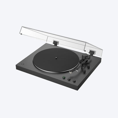 Sony PS-LX3BT Wireless Bluetooth Turntable (2026 Model) Fully Automatic Belt Drive Vinyl Record Player with Built-in Phono EQ, Black