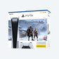 Sony PlayStation PS5 Disc Console with God of War Bundle