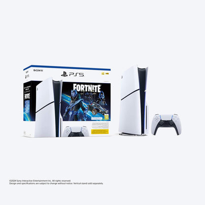 حزمة جهاز PlayStation PS5 Disc مع لعبة Fortnite