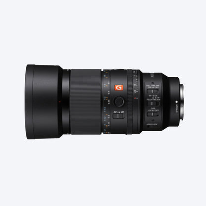 اطلب مسبقًا العدسة المقربة الثابتة FE مقاس 100 مم ببعد بؤري F2.8 من السلسلة G Master من سوني | SEL100M28GM واحصل على شاحن البطاريات المزدوج BC-ZD1