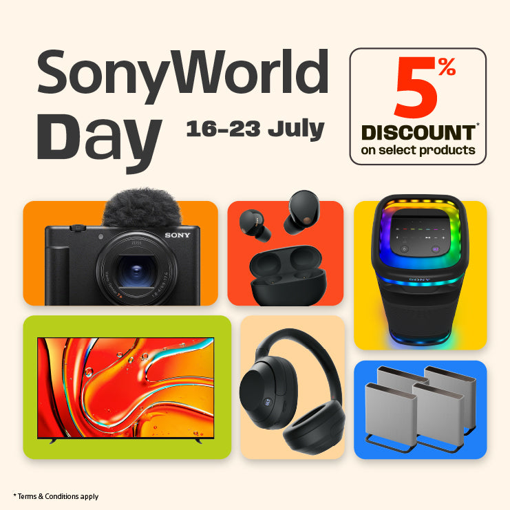 Sony World - UAE | Official Store - Buy Sony Products Online in UAE