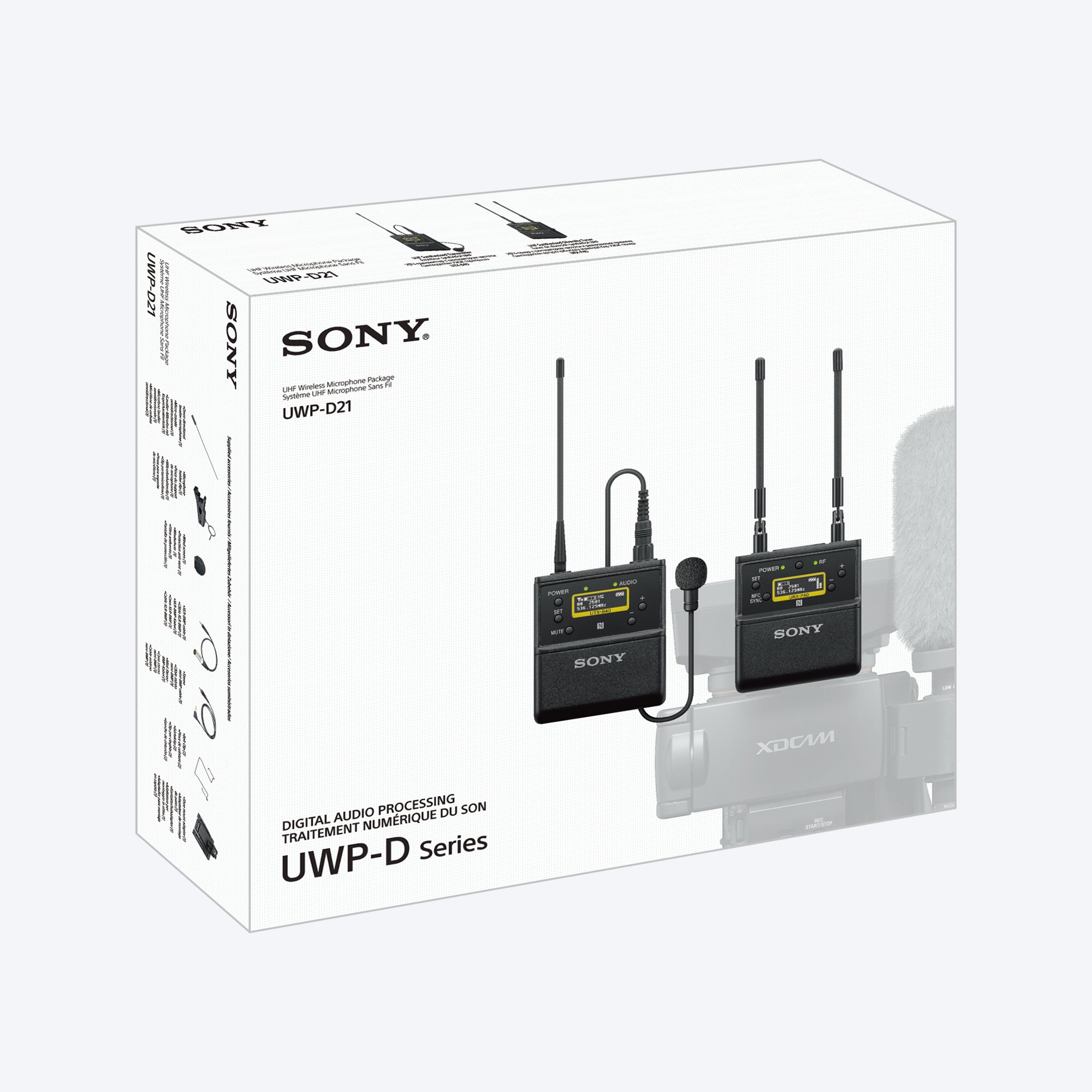 Buy Online Sony UWP-D21 Camera-Mount Wireless Omni Lavalier Microphone  System in UAE – Sony World - UAE