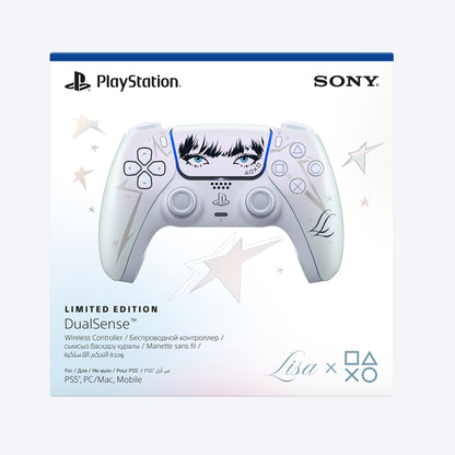 وحدة التحكم اللاسلكية DualSense®‎ لجهاز PlayStation من سوني - إصدار محدود بالاشتراك مع النجمة ليسا