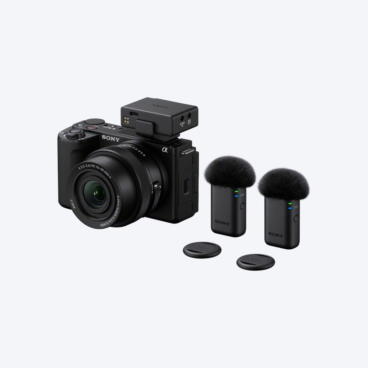 Sony ECM-W5 Wireless Microphone with ZV-E10M2 