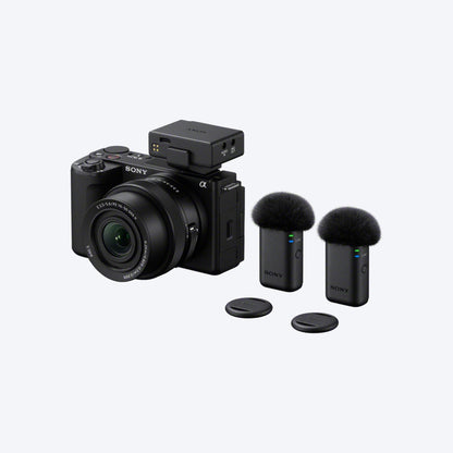 Sony ECM-W5 Wireless Microphone with ZV-E10M2 