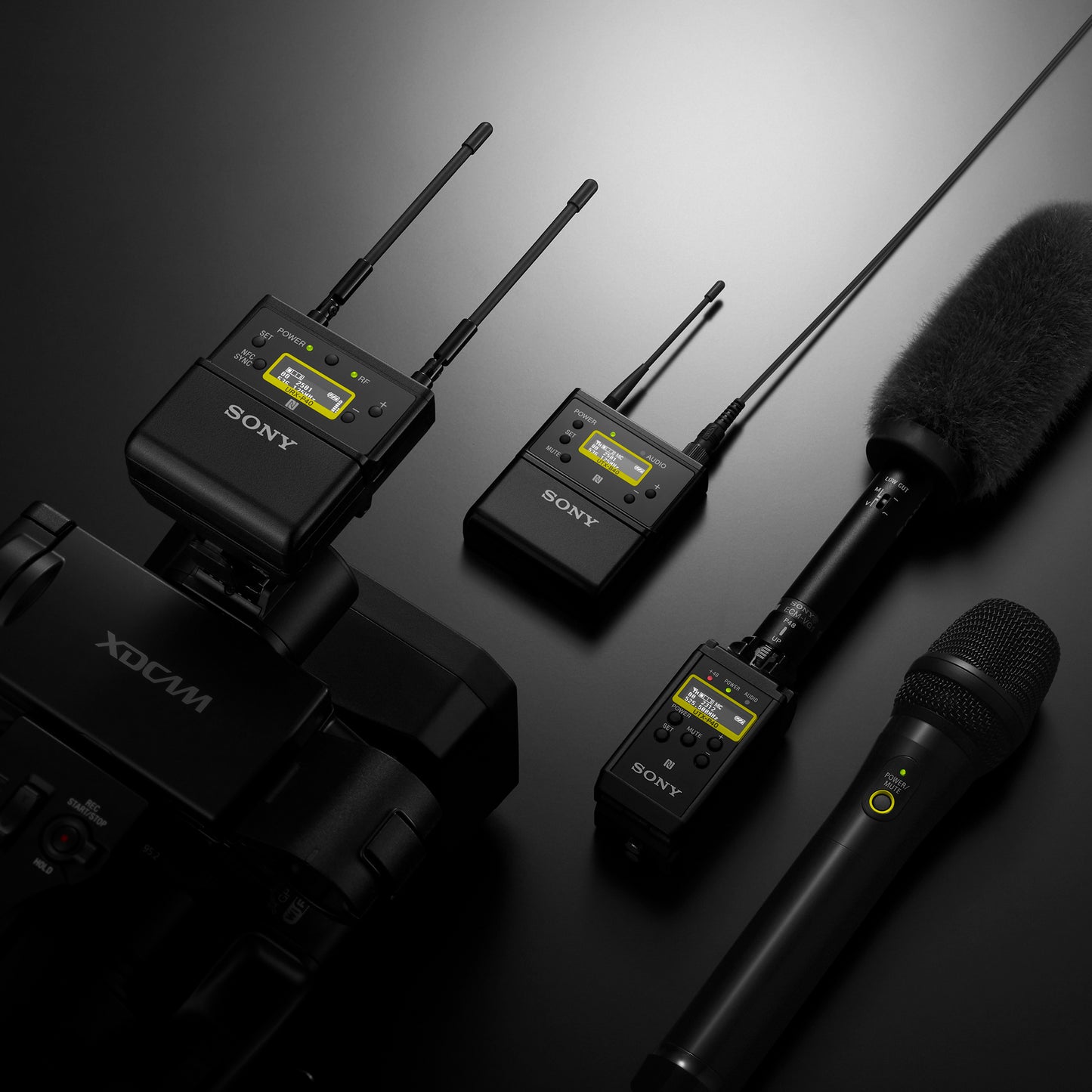 Sony UWP-D bodypack wireless microphone package