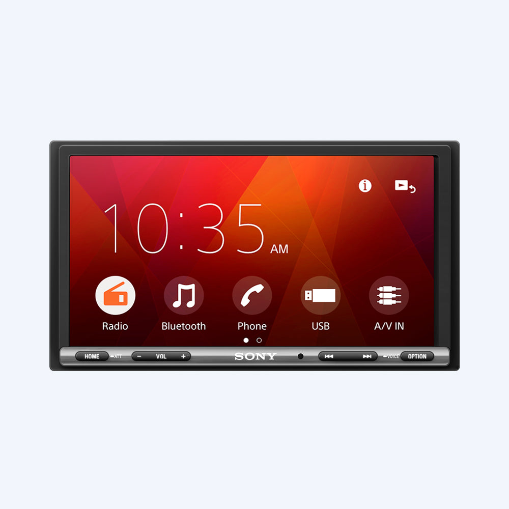 Sony XAV-AX3250 6.95”(17.6cm) Car Audio Digital Media Receiver with WebLink™️ Cast