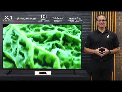 Sony KD-75X80L | 4K Ultra HD | High Dynamic Range (HDR) | Smart TV (Google TV)