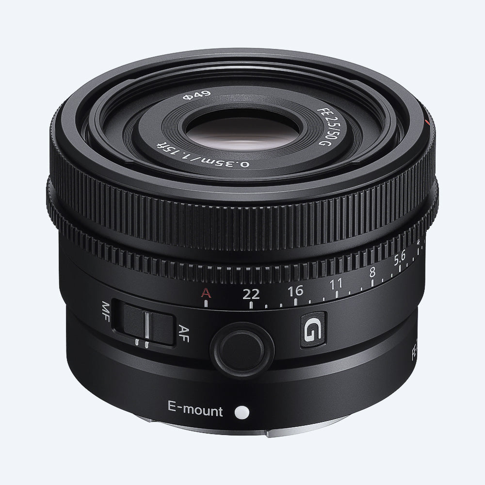 Sony Alpha 7CII ILCE-7CM2 | Versatile Compact Full-frame Camera + SEL-50F25G + SF-E64A Bundle