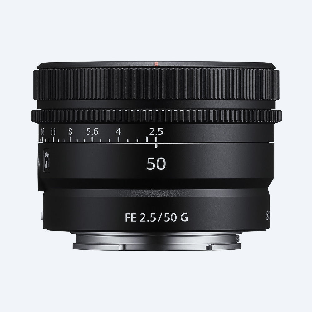 Sony Alpha 7CII ILCE-7CM2 | Versatile Compact Full-frame Camera + SEL-50F25G + SF-E64A Bundle