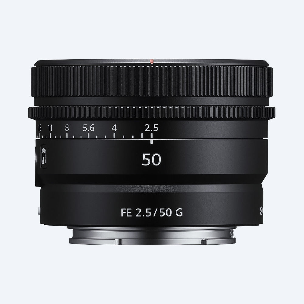 Sony Alpha 7CII ILCE-7CM2 | Versatile Compact Full-frame Camera + SEL-50F25G + SF-E64A Bundle