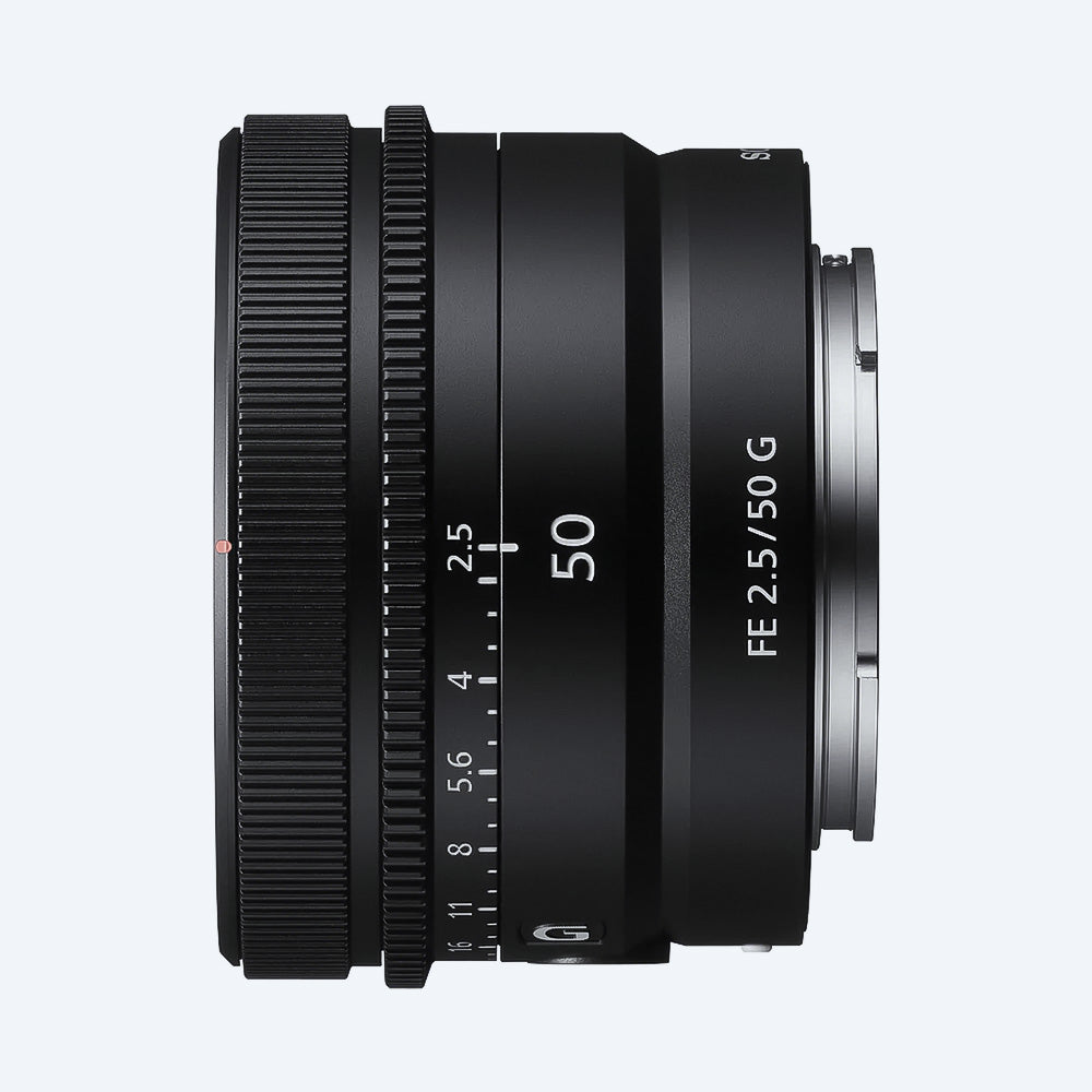 Sony Alpha 7CII ILCE-7CM2 | Versatile Compact Full-frame Camera + SEL-50F25G + SF-E64A Bundle