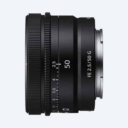 Sony Alpha 7CII ILCE-7CM2 | Versatile Compact Full-frame Camera + SEL-50F25G + SF-E64A Bundle
