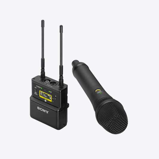 Sony UWP-D handheld wireless microphone package