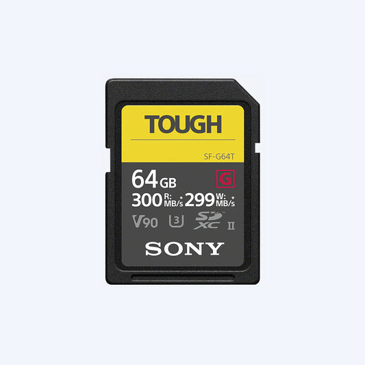 Sony SF-G64T/T1 UHS-II G TOUGH Series 64GB SD Card
