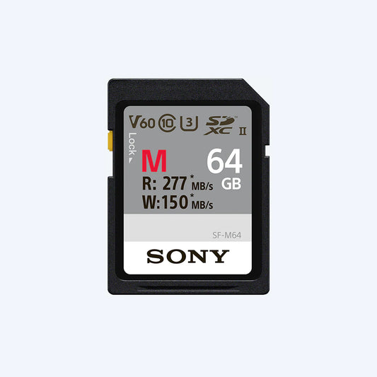 Sony SF-M64/T2 UHS-II M series 64GB SD Card