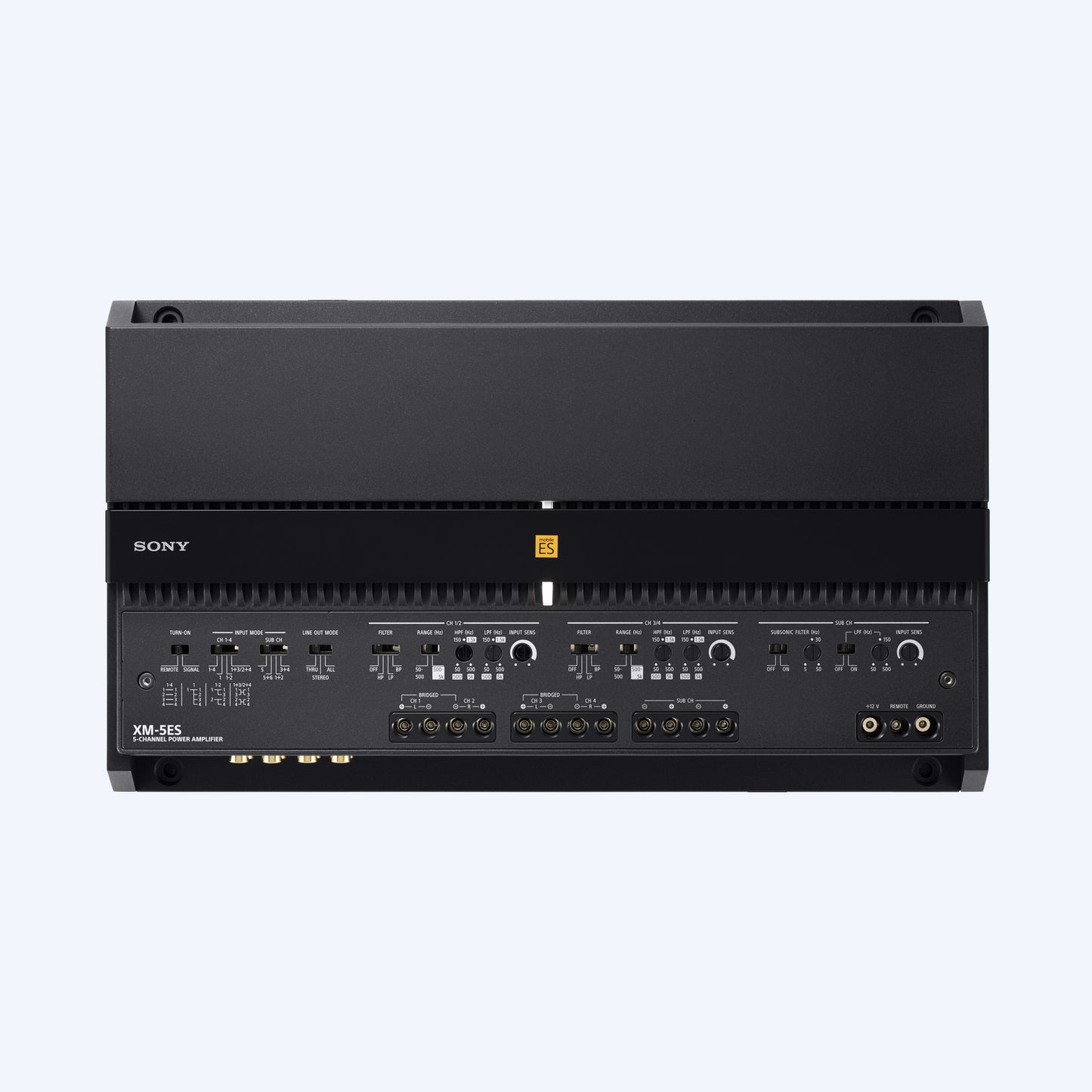 Sony XM-5ES | Car Audio Mobile ES™ 5-Channel Power Amplifier